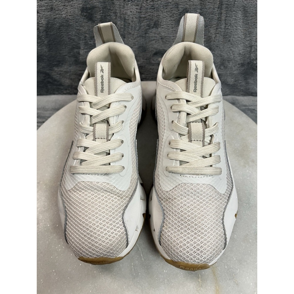Reebok Zig Dynamica 1 Women's Size 6.5 Off White Running Shoes Sneakers 30106WCS